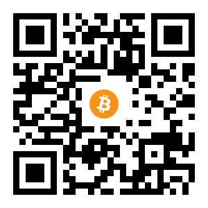 bitcoin:1J1gwp6cYnpN1Yn7nk4RgK7SeVE18vGzeR black Bitcoin QR code