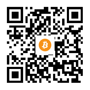 bitcoin:1J2fvjkBZekvTzoMDqBDYURPkqjPTf4DuM black Bitcoin QR code