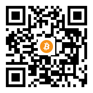 bitcoin:1J2sPC86jYUJW3L2JPyeksKKm2D4g1HVYK black Bitcoin QR code