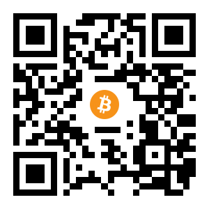 bitcoin:1J3tMbj9gqPkyVbdnuDWmBLCpukhXNfJ6D black Bitcoin QR code