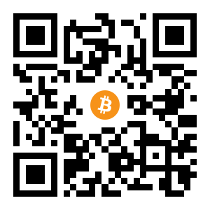 bitcoin:1J4JAsVQ6MgdwJSP6igZ6Ru6u4kQDU9VAB black Bitcoin QR code