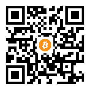 bitcoin:1J4qakCsLvotu8E6d6qFhuSQVgsd24BnDo black Bitcoin QR code