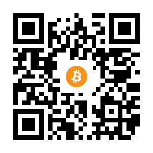 bitcoin:1J5ga6rKwd1WxrdRa5qADbgRaEyp1YzCRK black Bitcoin QR code