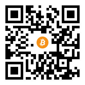 bitcoin:1J72H8kwuHA7ZeqqdCXaKXXmBPegvkiV6Y black Bitcoin QR code