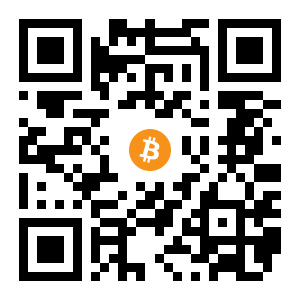 bitcoin:1J7Tuwp8NT3FEZc19AjpmniXRMc37MpjKf black Bitcoin QR code
