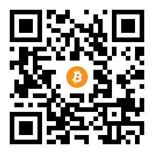 bitcoin:1J7a6Xps7eWuwiWgYURKy5fR5NyddXzHoW black Bitcoin QR code