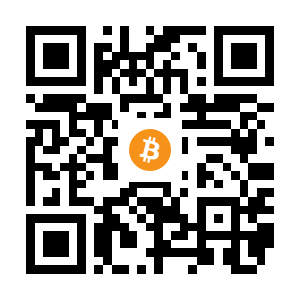 bitcoin:1J8NffMAnAPGxRorDADz3AAGUYgmqscj6s black Bitcoin QR code