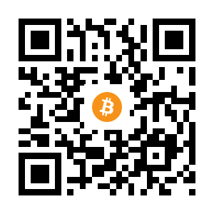 bitcoin:1J9CTvGGMzHVSSkoWGgTU4RDpFrbJHwzKm black Bitcoin QR code