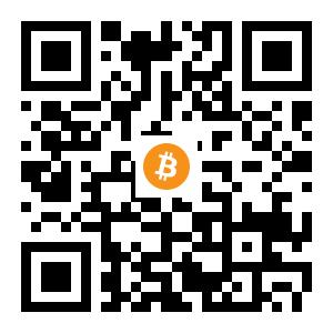 bitcoin:1J9YHf7zQzD8NGvg1qoaDYdaLduWNxMr11 black Bitcoin QR code