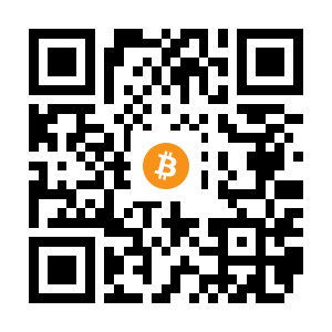 bitcoin:1JAFRTcNnXQAFYHiFf5vXhZPDNoYsJA9BC black Bitcoin QR code