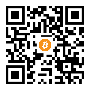 bitcoin:1JAbsx5pNMUThsAQLCx7wrYNTKmVwVqeQB black Bitcoin QR code