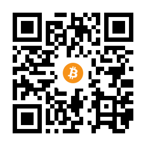bitcoin:1JAn2MTez79JFMyiGrmtQCaA24yW5akWPW black Bitcoin QR code
