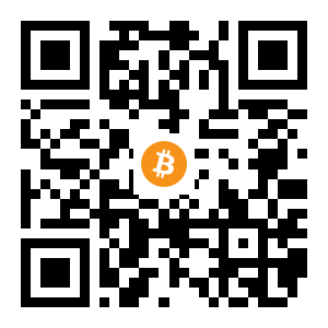 bitcoin:1JAyg4rfoHYryCSp2fmjnAmpzA5RHWGSfP black Bitcoin QR code
