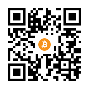 bitcoin:1JDmYQHgSkTT6pu1wT8ptCyQ4rSSCBDJCT black Bitcoin QR code