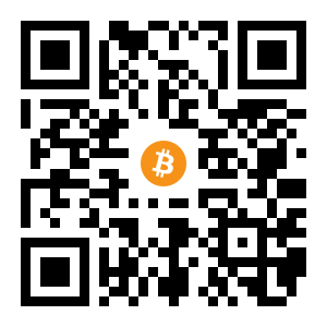 bitcoin:1JDrsRw6oLxKZsHnM7Lx4URnDbx7LAgFiU black Bitcoin QR code