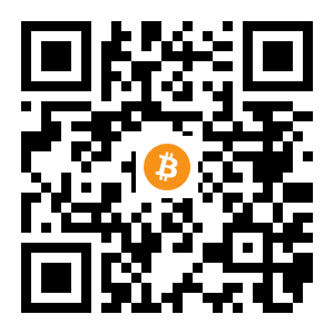 bitcoin:1JED7d48mtNWw4WAV6CLaoqf5mAfSF3EQu black Bitcoin QR code