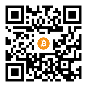 bitcoin:1JF95rAAaYr95etHob1yHAph8PMEKJF1JR black Bitcoin QR code