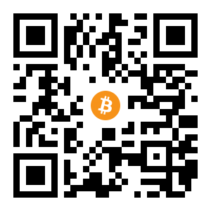 bitcoin:1JFc89mfHaAer6wEgic2WLeHZXeqHYPNe2 black Bitcoin QR code