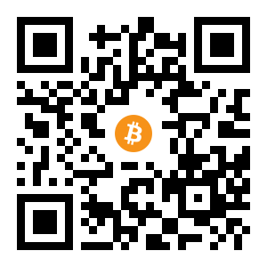 bitcoin:1JG8apfhuj1eW4RUHtd8z7NncBpN3kdrJT black Bitcoin QR code