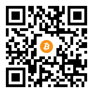 bitcoin:1JH73LFvm8MbBhoNeZrxa77iu9d3xMXtT8 black Bitcoin QR code
