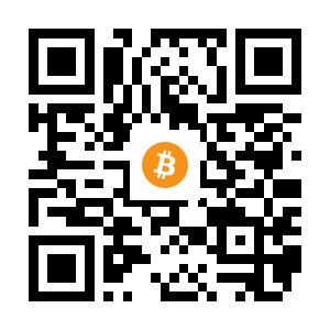 bitcoin:1JHsdr2gHNYmgKiWzz1KFrna4vPnZMH6Vi black Bitcoin QR code