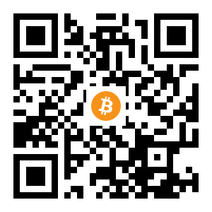 bitcoin:1JK8st2xwX1pR7xdFLMgPxdnShKaN28w19 black Bitcoin QR code