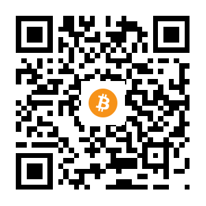 bitcoin:1JKk1E1u7fZbL661QERqgbD5AQwRveVNfN black Bitcoin QR code