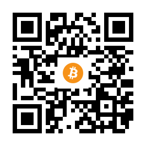 bitcoin:1JMLLYbHvu6Lpr2WgxZNi9nHbZVrAiois1 black Bitcoin QR code