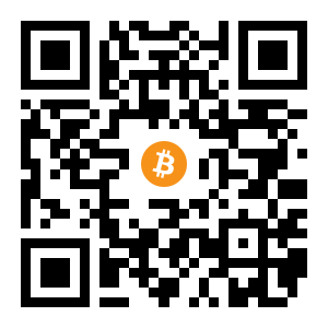 bitcoin:1JPiX6wJCa5gr7VrzXrHphedkvofFvzjnK black Bitcoin QR code