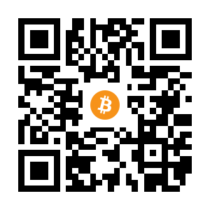 bitcoin:1JQJnwnjRmSdybz8Tcv5pEmn3CqLGBXgNd black Bitcoin QR code