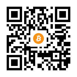 bitcoin:1JQfw1SRY81HQpYzZzkk1XoB4ad7XT5bB4 black Bitcoin QR code
