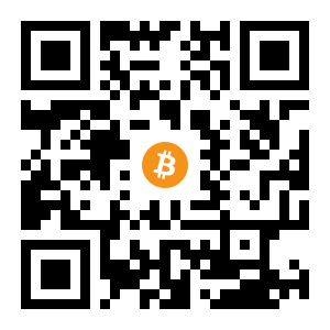 bitcoin:1JRdDBLVDCxBM629Hd12DrYKEHurHYdLeQ black Bitcoin QR code
