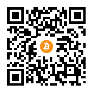 bitcoin:1JRhGkMMMZo83ejGSeLG9G5SafrNjg8u5o black Bitcoin QR code