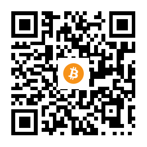 bitcoin:1JSf2sTvn6fZZyPzk68sjXMHpRLFcMWXJ7 black Bitcoin QR code