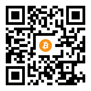 bitcoin:1JSsqvLbi6E5YFdzMYXcTtqkAqQkgL3Jiq black Bitcoin QR code