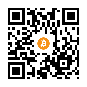 bitcoin:1JTaXNCBRMCs5gLaPCr9esGeSu5JaiFtJt black Bitcoin QR code