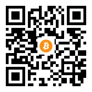 bitcoin:1JZCnsPRQK3pAoeHSScfrBmQhywEfyvMbm black Bitcoin QR code