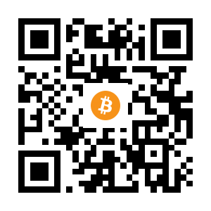 bitcoin:1JZKFQyGqkdtYan9sRuhQ66AfQ1MZyjSKu black Bitcoin QR code