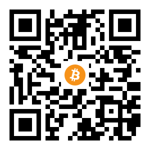 bitcoin:1JbawdoW5DMwokG4VjCNKyFoN1pCEvbJgm black Bitcoin QR code