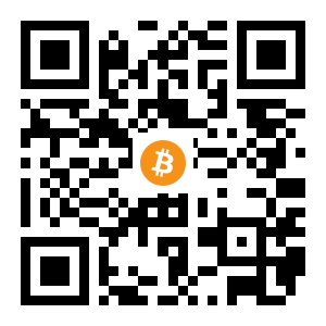 bitcoin:1Jc7mtYhp8MWVEfqXs3VmFELcxcnuonR5C black Bitcoin QR code