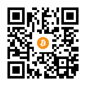 bitcoin:1JcwTvQZkz22yKQuCf2q94foxMX1qUJL7v black Bitcoin QR code