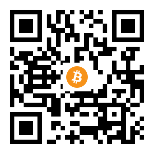 bitcoin:1JcxuHPZn3kW6BDoYZdwYNmbFf1e2tRxJ7 black Bitcoin QR code