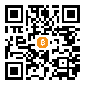 bitcoin:1JdTWTAubsDWXWd7wcsFwMuSapMBh6efrQ black Bitcoin QR code