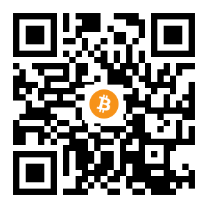 bitcoin:1Jda6JzwzpvPF5DkCj9F5hkrid1EaKYJWn black Bitcoin QR code