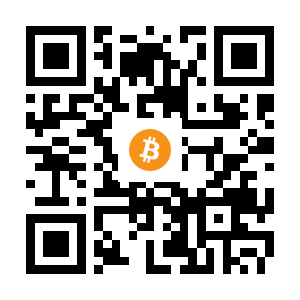 bitcoin:1JdnqdH1PP1ELwfEoxoM7zHiMenW5mKNzY black Bitcoin QR code