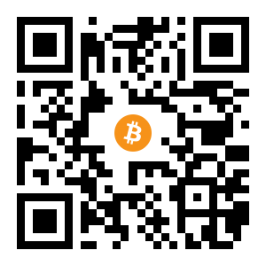 bitcoin:1Jehgd8RJ2YRmLCqrTZWnnfojoheFt5pMG black Bitcoin QR code