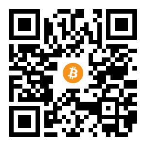bitcoin:1JesF88kFrw87SuzP1GJtFCB5BdkMRrjWi black Bitcoin QR code
