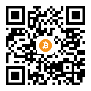 bitcoin:1JfD7FUGThaovqRS8qbv8EYLAxrNVjffxi black Bitcoin QR code