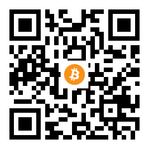 bitcoin:1JfbZRwdDHKZmuiZgYArJZhcuuzuw2HuMu black Bitcoin QR code