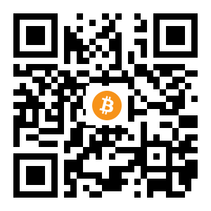 bitcoin:1Jg3sdTJUNgdYEJTqp2a6r8Bb62JTFecyx black Bitcoin QR code